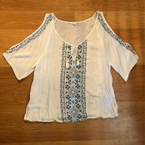 Aeropostale Cold Shoulder Top